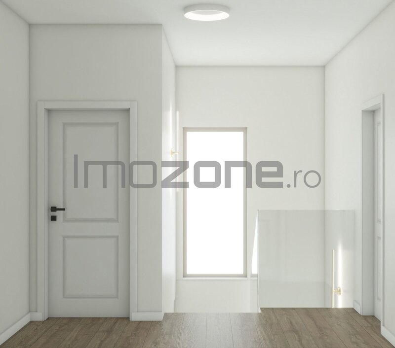 Otopeni, vila individuala P+1, 4 camere, 3 dormitoare, 3 bai, 131 mp utili, teren 350 mp