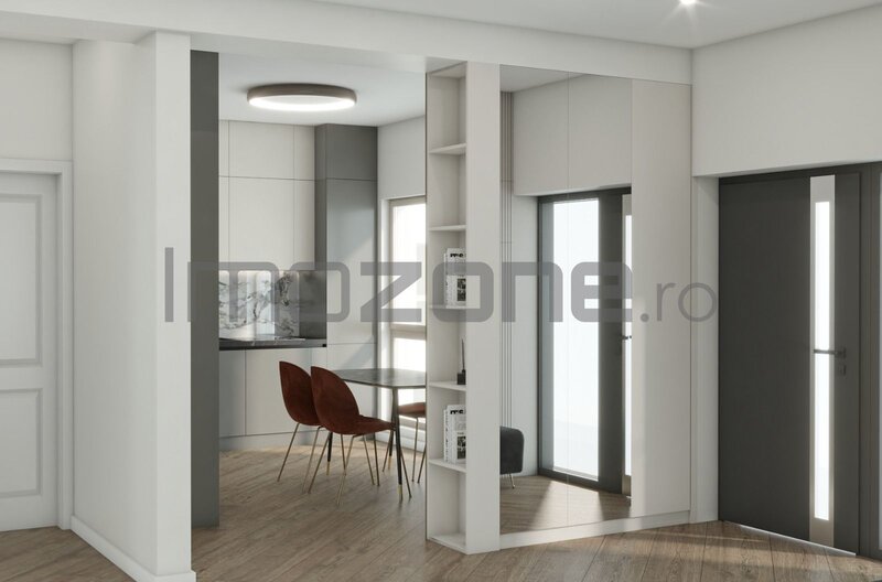 Otopeni, vila individuala P+1, 4 camere, 3 dormitoare, 3 bai, 131 mp utili, teren 350 mp